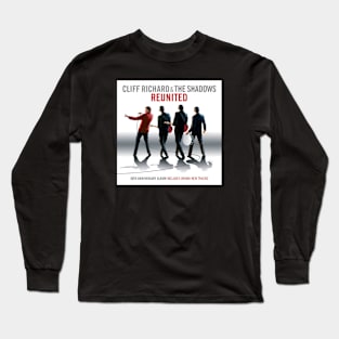 Cliff Richard and The Shadows Reunited 50Th Anniversary Album Cover Long Sleeve T-Shirt